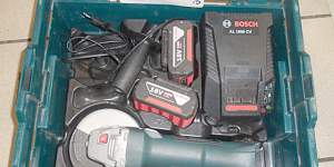 Аккумуляторная углошлифмашина Bosch GWS18-125 V-Li