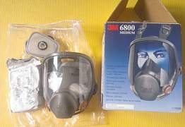 Новая полнолицевая маска 3M 6800
