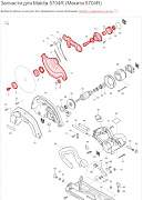 Б. у Запчасти для Makita оригинал (Макита 5704R)
