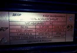 Электродвигатель асинхронный Новый