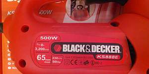 Лобзик электрический блэк,блак decker KS888E