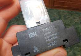 IEK ррм 77/3 10а 24/220 в и реле рэк 77/3 220в