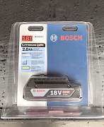 Аккумулятор Bosch 18 В; 2.0 Ач; Li-Ion, Pro