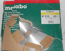 Диск пильный metabo 315мм, новый