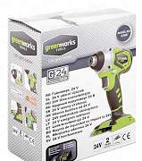 Аккум ударный винтоверт Greenworks 24V G24ID