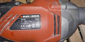 Ударная дрель блэк,блак decker KR70L