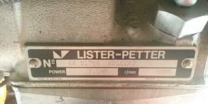 Дизель Генератор Lister Petter QBuild