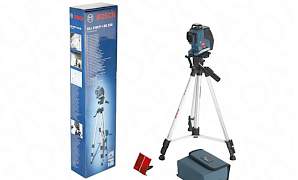 Новый Лазерный нивелир Bosch GLL3-80 штатив BS150