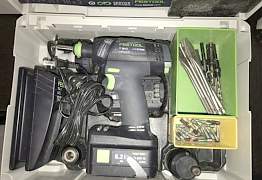 Аккум. дрель-шуруповерт festool T 15+3 LI 5,2-SET