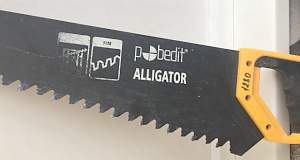 Пила aligator для резки газобетона