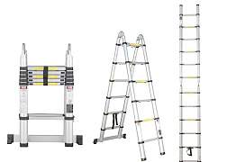 Лестница стремянка телескопическая