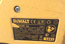 Торцовочная пила dewalt DW743N