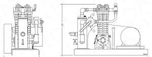 Газовый компрессор Blackmer LB361В