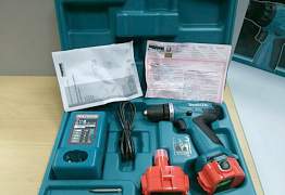 Аккумуляторная дрель-шуруповерт makita 6271dwae