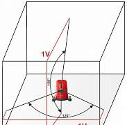 Лазерный уровень станд 2 линии. Новый комплект