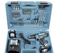 Новый шуруповерт Makita DF331dwax2+ набор оснастки