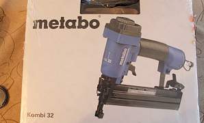 Пневмо-скобо/гвоздезабиватель Metabo Kombi 32