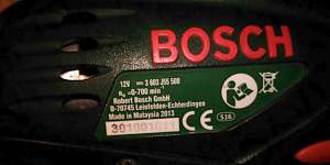 Шуруповерт Bosch без аккумулятора