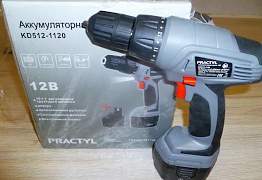 Уверенный шуруповерт Practyl kd512-1120