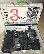 Шуруповёрт festool T 18+3 Li -Basic