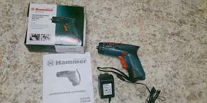 Продам аккумуляторную отвертку Hammer ACD 3.6C