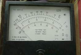 Тестер - ампервольтометр. марка Ц-20