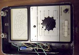 Советский мультиметр Ц4328 в железной коробке